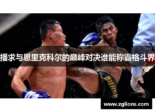 播求与恩里克科尔的巅峰对决谁能称霸格斗界